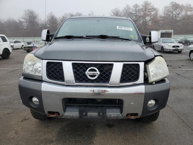 1N6AA06B25N500582 - 2005 NISSAN TITAN XE CHARCOAL photo 5