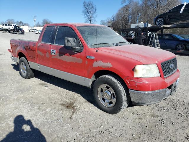 1FTPX12554NC49492 - 2004 FORD F150 RED photo 4