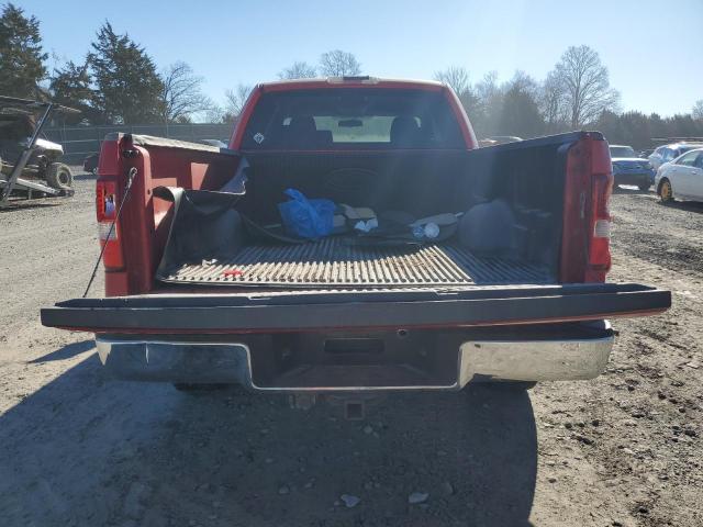 1FTPX12554NC49492 - 2004 FORD F150 RED photo 6