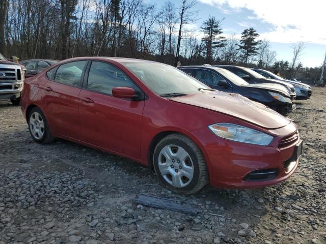 1C3CDFAA8ED668886 - 2014 DODGE DART SE RED photo 4