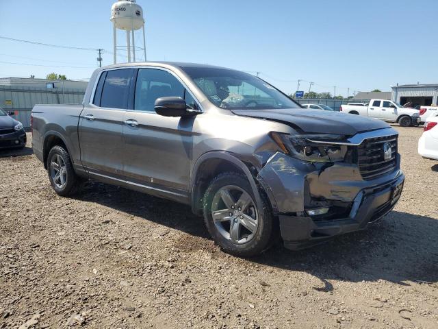 5FPYK3F78NB037848 - 2022 HONDA RIDGELINE RTL Сұр фото 4