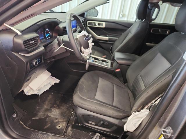 1FMSK8DH9PGC11101 - 2023 FORD EXPLORER XLT GRAY photo 7
