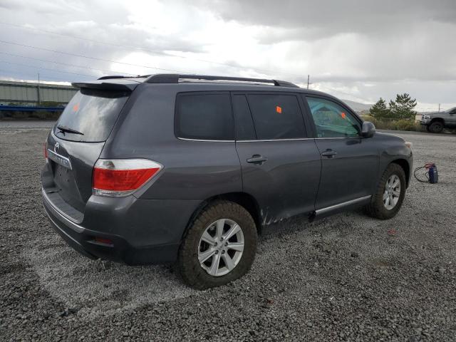 5TDZK3EHXDS117458 - 2013 TOYOTA HIGHLANDER BASE رمادي صورة 3