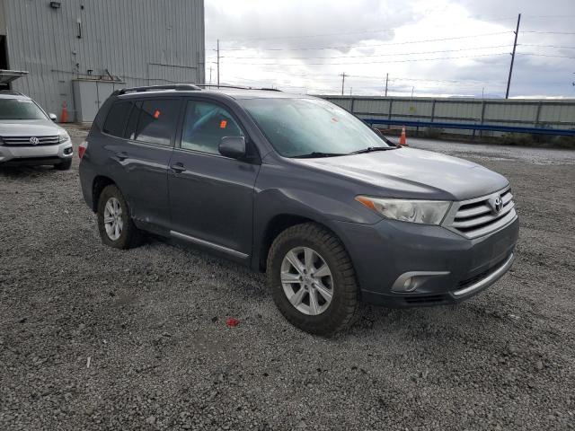 5TDZK3EHXDS117458 - 2013 TOYOTA HIGHLANDER BASE رمادي صورة 4