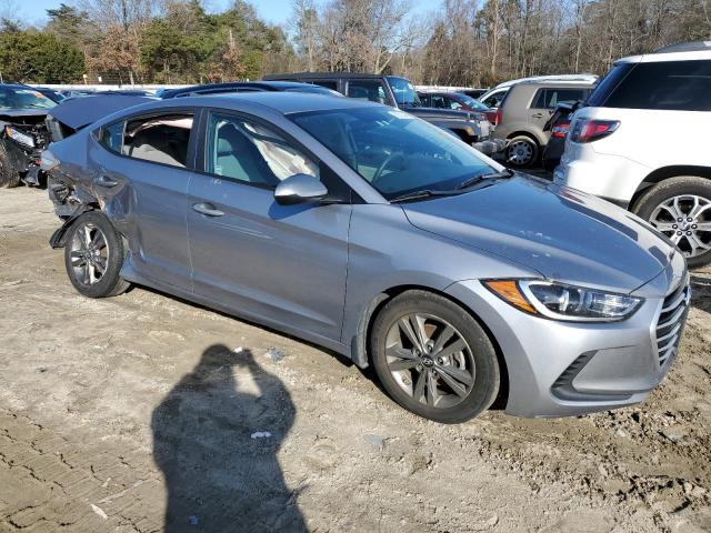 5NPD84LF4HH023006 - 2017 HYUNDAI ELANTRA SE SILVER photo 4