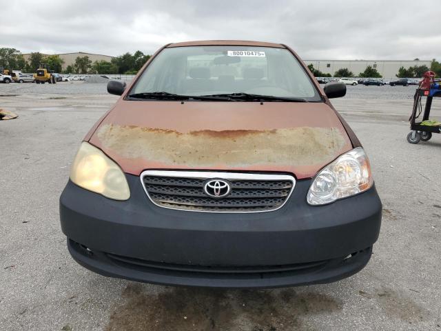 1NXBR32E05Z566356 - 2005 TOYOTA COROLLA CE 勃艮第红 照片 5