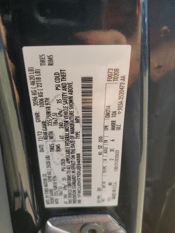 1FMCU0HX1DUB94888 - 2013 FORD ESCAPE SEL CHARCOAL photo 13