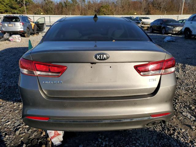 5XXGU4L3XJG231987 - 2018 KIA OPTIMA EX GRAY photo 6