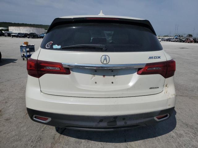 5FRYD4H44FB009508 - 2015 ACURA MDX TECHNOLOGY Blanc photo 6