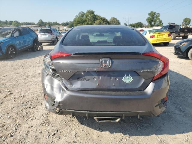 2HGFC2F82LH519045 - 2020 HONDA CIVIC SPORT Сұр фото 6