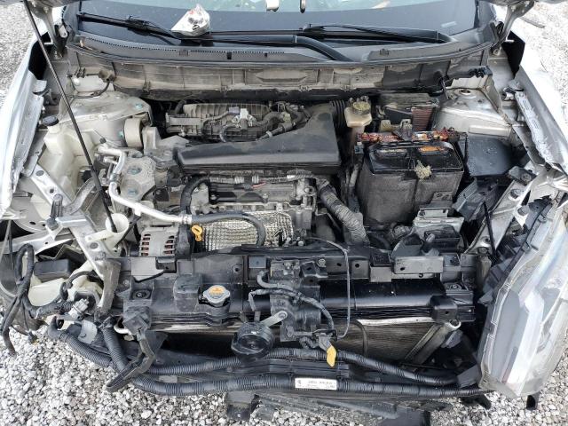 KNMAT2MV6HP563148 - 2017 NISSAN ROGUE S SILVER photo 12