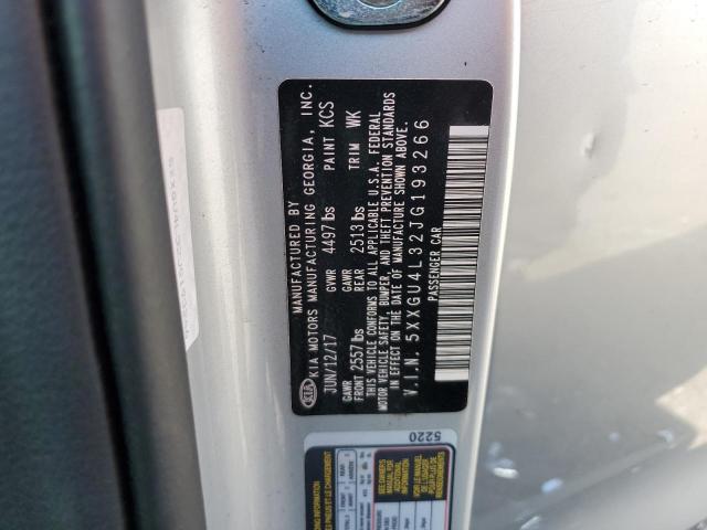 5XXGU4L32JG193266 - 2018 KIA OPTIMA EX Gümüş foto 12