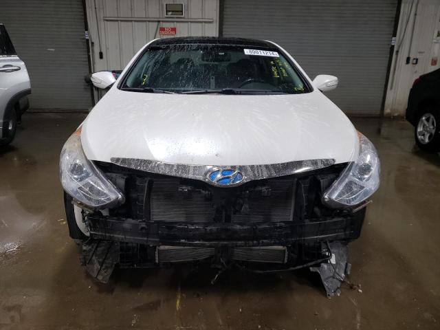 KMHEC4A45DA074550 - 2013 HYUNDAI SONATA HYBRID WHITE photo 5