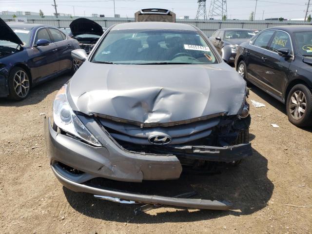 5NPEB4AC7DH772813 - 2013 HYUNDAI SONATA GLS GRAY photo 5