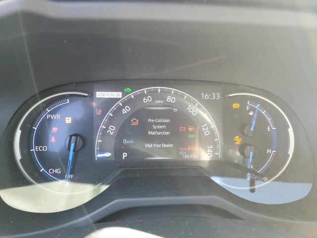 JTMRWRFV7RD218715 - 2024 TOYOTA RAV4 XLE GRAY photo 9