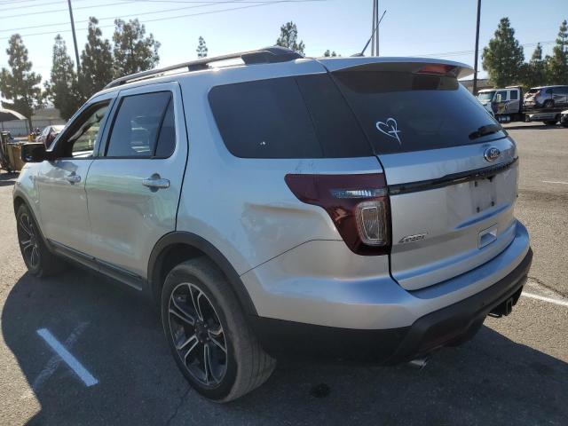 1FM5K8GTXFGB50868 - 2015 FORD EXPLORER SPORT 银色 照片 2