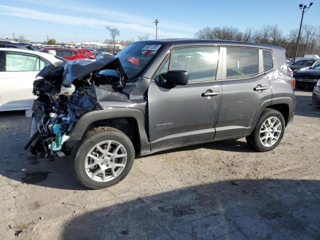 ZACNJDB13PPP39283 - 2023 JEEP RENEGADE LATITUDE GRAY photo 1