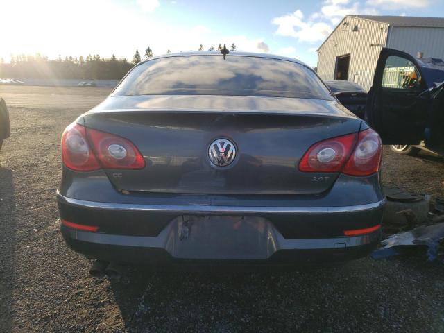 WVWML9ANXAE519231 - 2010 VOLKSWAGEN CC SPORT GRAY photo 6