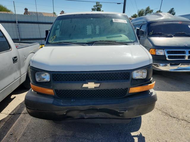 1GCSGAFX3C1200139 - 2012 CHEVROLET EXPRESS G1 WHITE photo 5