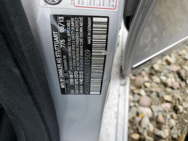 WDDGF8AB4DG149509 - 2013 MERCEDES-BENZ C 300 4MATIC SILVER photo 12