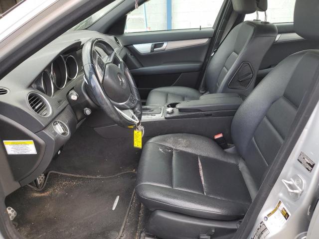 WDDGF8AB4DG149509 - 2013 MERCEDES-BENZ C 300 4MATIC SILVER photo 7
