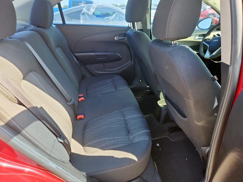 1G1JD5SH5H4123413 - 2017 CHEVROLET SONIC LT BURGUNDY photo 10