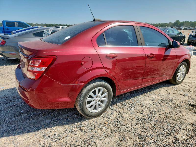 1G1JD5SH5H4123413 - 2017 CHEVROLET SONIC LT BURGUNDY photo 3
