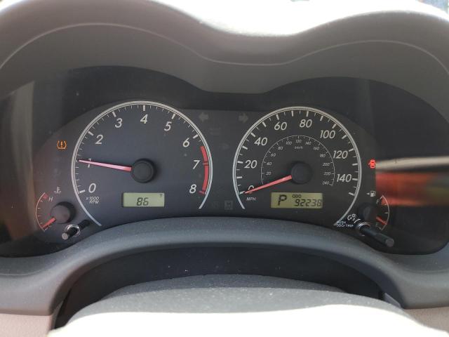 JTDBU4EE0AJ083384 - 2010 TOYOTA COROLLA BASE ნაცრისფერი ფოტო 9