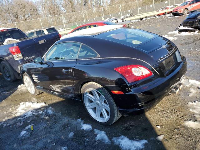 1C3LN59L17X071528 - 2007 CHRYSLER CROSSFIRE BLACK photo 2