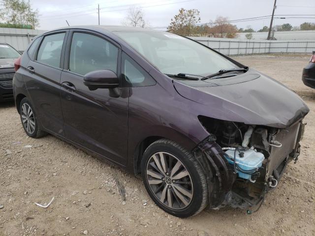 3HGGK5H81FM717868 - 2015 HONDA FIT EX PURPLE photo 4