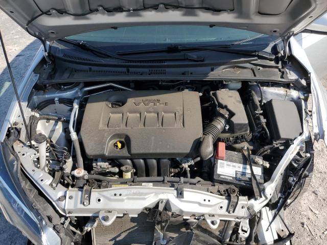 2T1BURHE9KC147282 - 2019 TOYOTA COROLLA L ვერცხლისფერი ფოტო 11