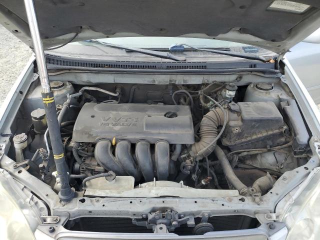 1NXBR32E74Z249639 - 2004 TOYOTA COROLLA CE SILVER photo 11