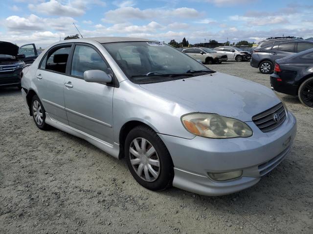 1NXBR32E74Z249639 - 2004 TOYOTA COROLLA CE SILVER photo 4