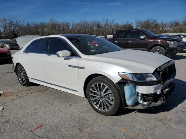 1LN6L9SK7H5614767 - 2017 LINCOLN CONTINENTA SELECT WHITE photo 4