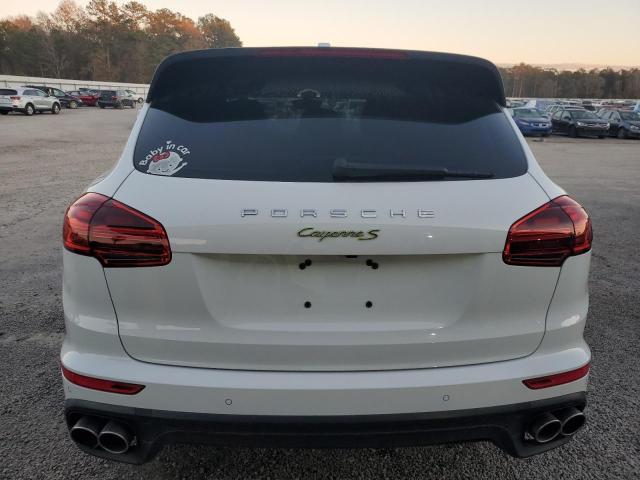 WP1AE2A28GLA58379 - 2016 PORSCHE CAYENNE SE HYBRID WHITE photo 6