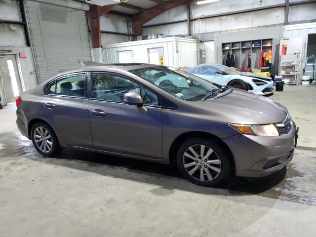 2HGFB2F80CH517331 - 2012 HONDA CIVIC EX BROWN photo 4