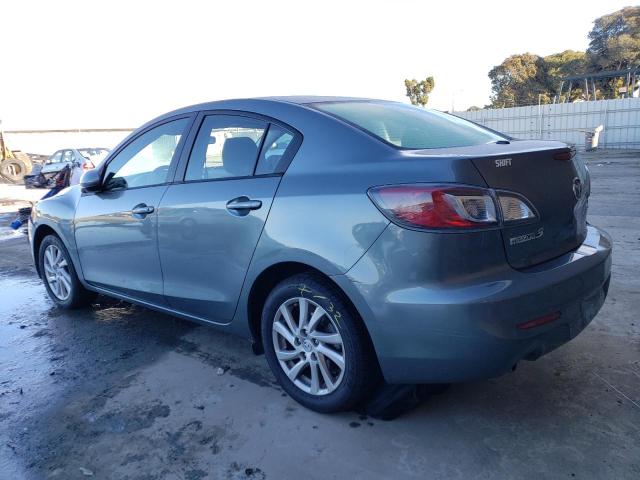 JM1BL1V89C1673940 - 2012 MAZDA 3 I GRAY photo 2