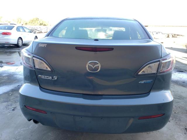 JM1BL1V89C1673940 - 2012 MAZDA 3 I GRAY photo 6