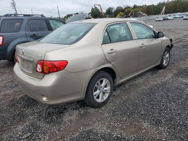 1NXBU4EE0AZ175783 - 2010 TOYOTA COROLLA BASE ბეჟი ფოტო 3