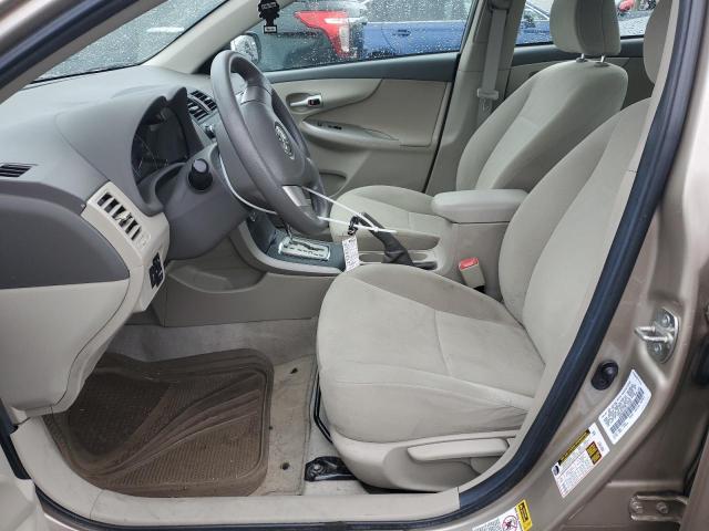 1NXBU4EE0AZ175783 - 2010 TOYOTA COROLLA BASE ბეჟი ფოტო 7
