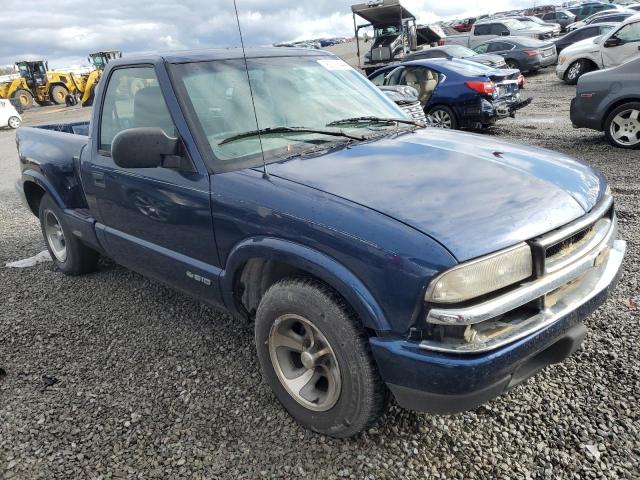 1GCCS1454Y8302536 - 2000 CHEVROLET S TRUCK S10 BLUE photo 4