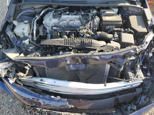 5YFEPMAE2MP255652 - 2021 TOYOTA COROLLA LE BLUE photo 11