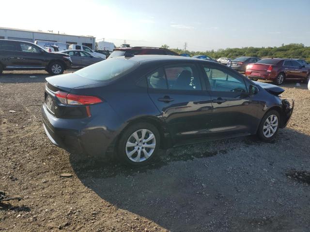 5YFEPMAE2MP255652 - 2021 TOYOTA COROLLA LE BLUE photo 3