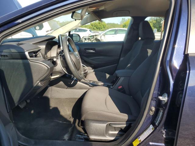 5YFEPMAE2MP255652 - 2021 TOYOTA COROLLA LE BLUE photo 7