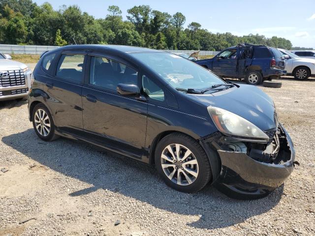JHMGE8H59CC013023 - 2012 HONDA FIT SPORT შავი ფოტო 4