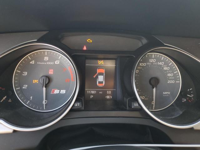 WAUVVAFR8AA048566 - 2010 AUDI S5 PRESTIGE SILVER photo 9