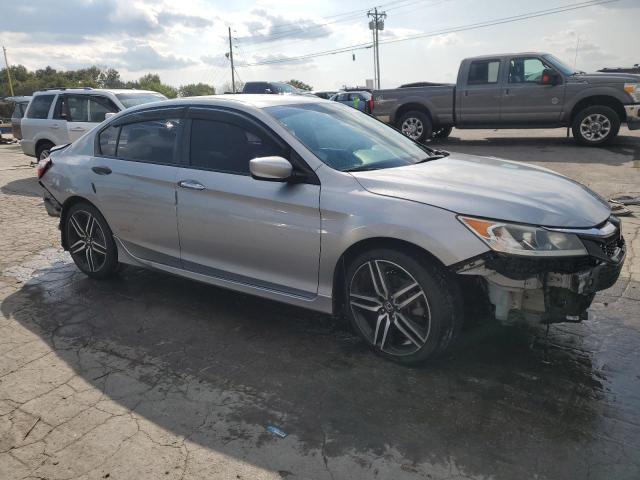 1HGCR2F54HA302691 - 2017 HONDA ACCORD SPORT 银色 照片 4