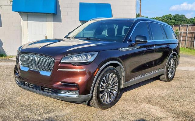 5LM5J7WC4LGL18575 - 2020 LINCOLN AVIATOR RESERVE 勃艮第红 照片 2