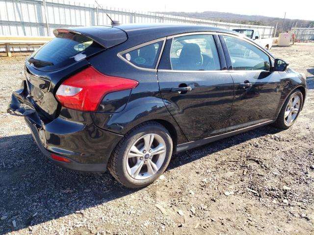 1FADP3K27EL456604 - 2014 FORD FOCUS SE BLACK photo 3