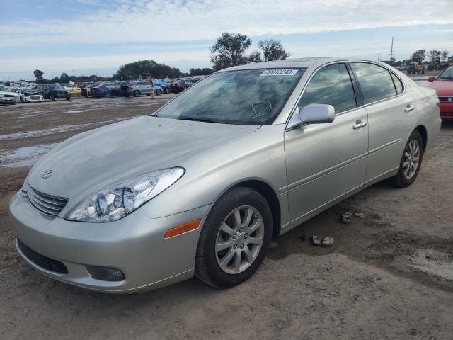 JTHBA30G145011343 - 2004 LEXUS ES 330 SILVER photo 1